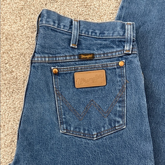 Wrangler Cowboy Cut straight leg original fit jeans 34 x 34 13mwz - Picture 7 of 8
